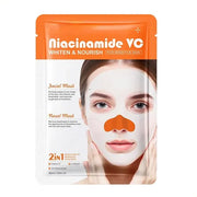 Mascarilla Facial 2 en 1 de Niacinamida + Vitamina C | SADOER