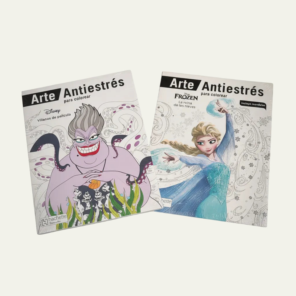 Colorear Antiestres | Frozen & Villanos