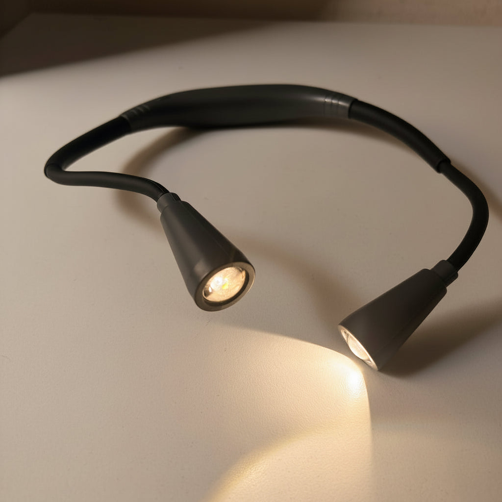 Lámpara LED de Lectura para Cuello Manos Libres