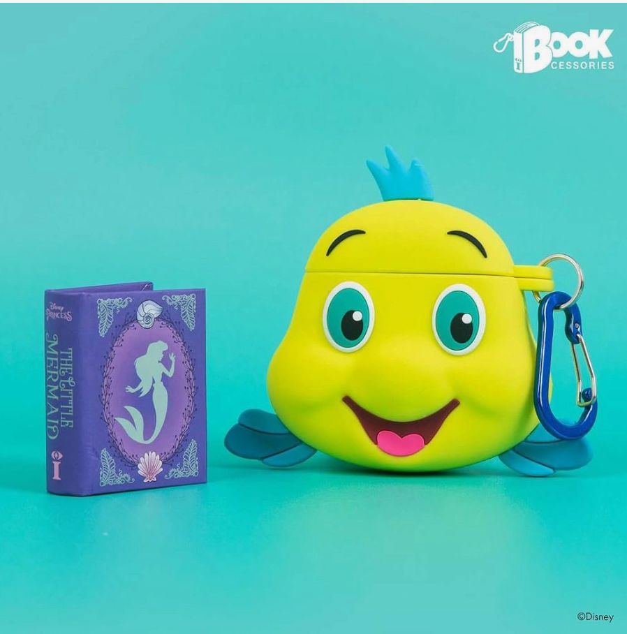 Protector | estuche + mini libro | La sirenita | Llavero - Inglés | Disney