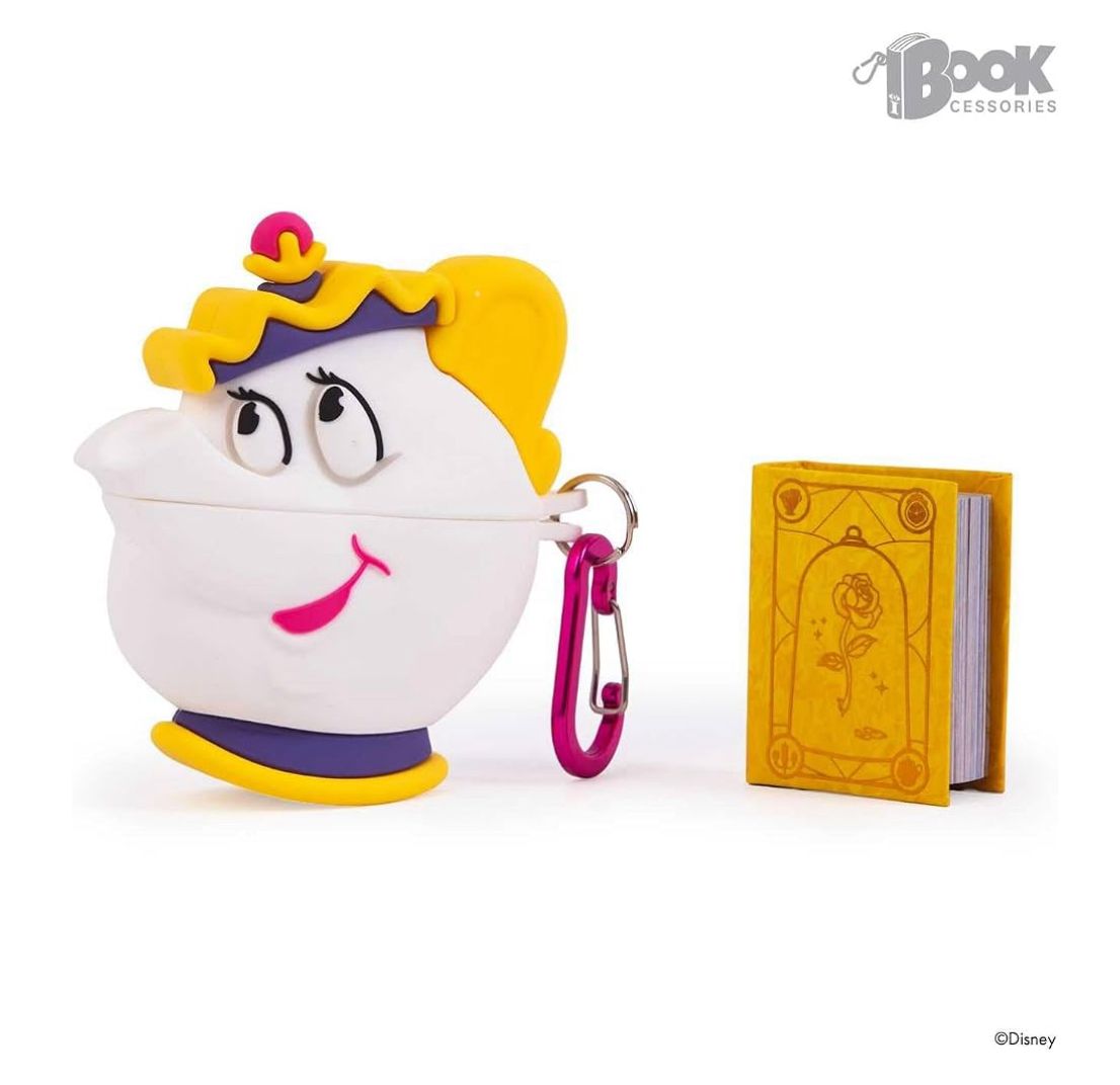 Protector | estuche + mini libro | Bella | Llavero - Ingles | Disney