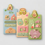 Kit de Notas Adhesivas de aguacate | Unidad al azar