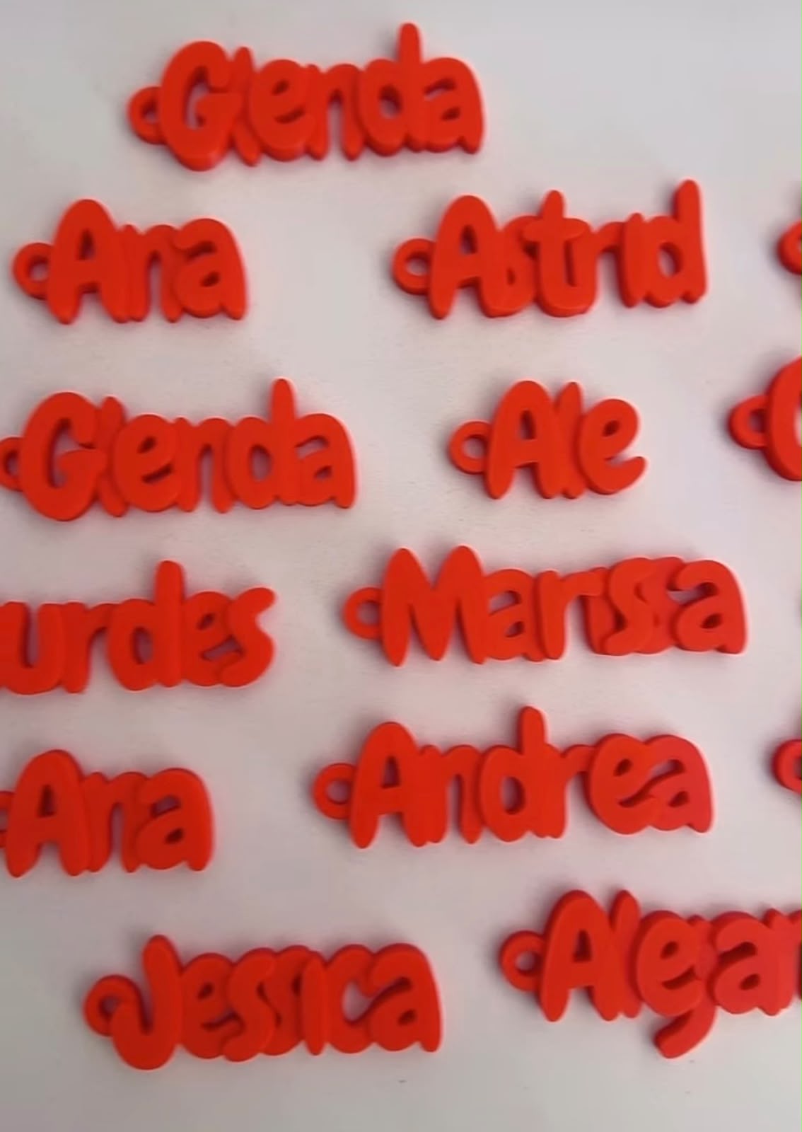 Llavero personalizado  con tu nombre | Mateo3D