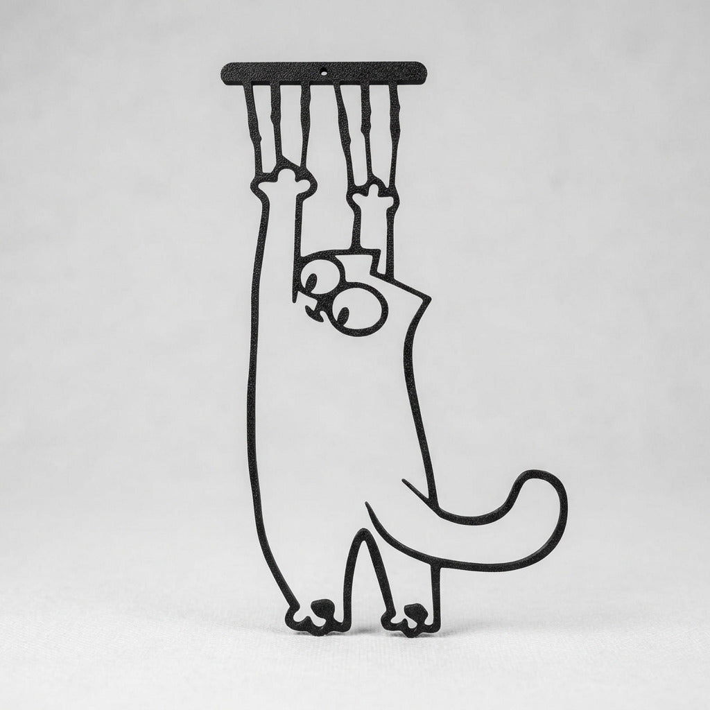 Separador de gato rasgando pagina | Mateo3D