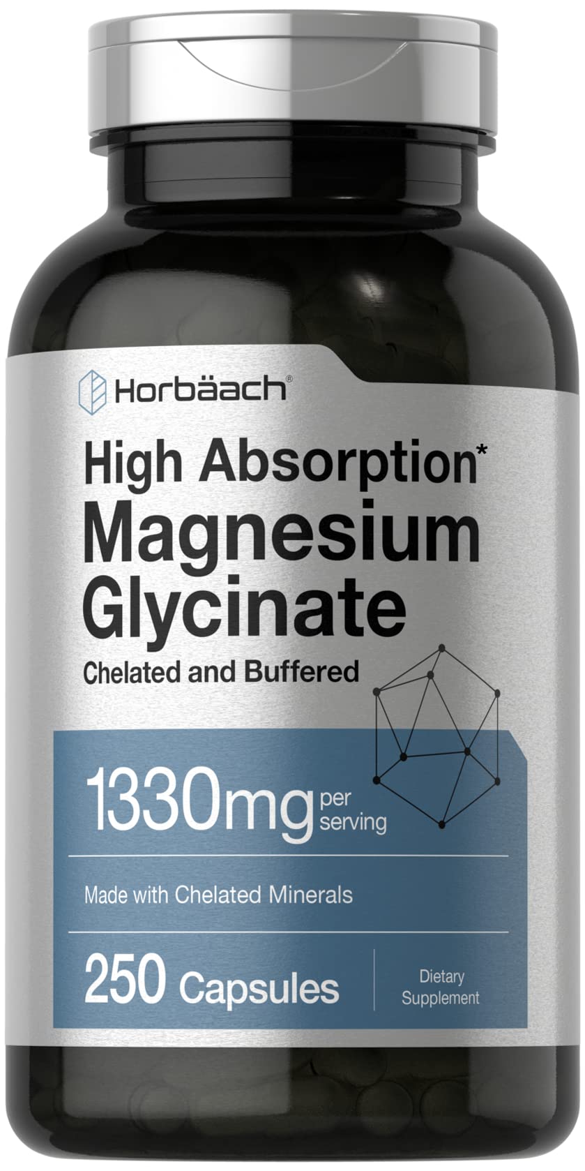glicinato de magnesio | 1330 mg | Hoorbäach