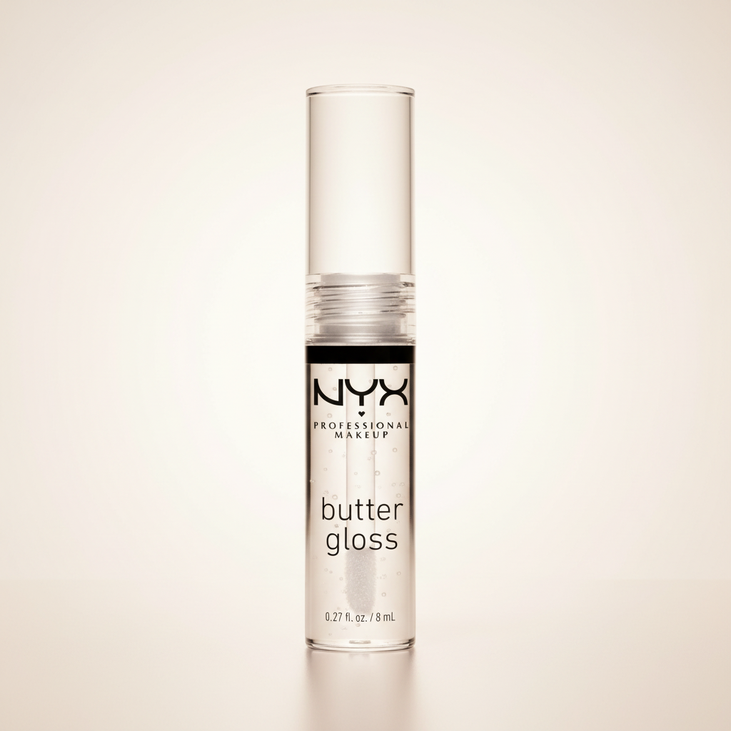 Brillo Labial Butter Gloss Sugar Glass 8 ml | NYX Professional Makeup