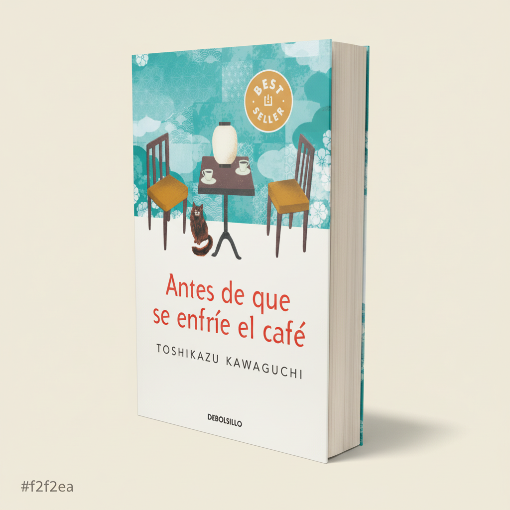 Club de lectura | Kit Mayo | Antes de que se Enfrie el Cafe | Toshikazu Kawaguchi