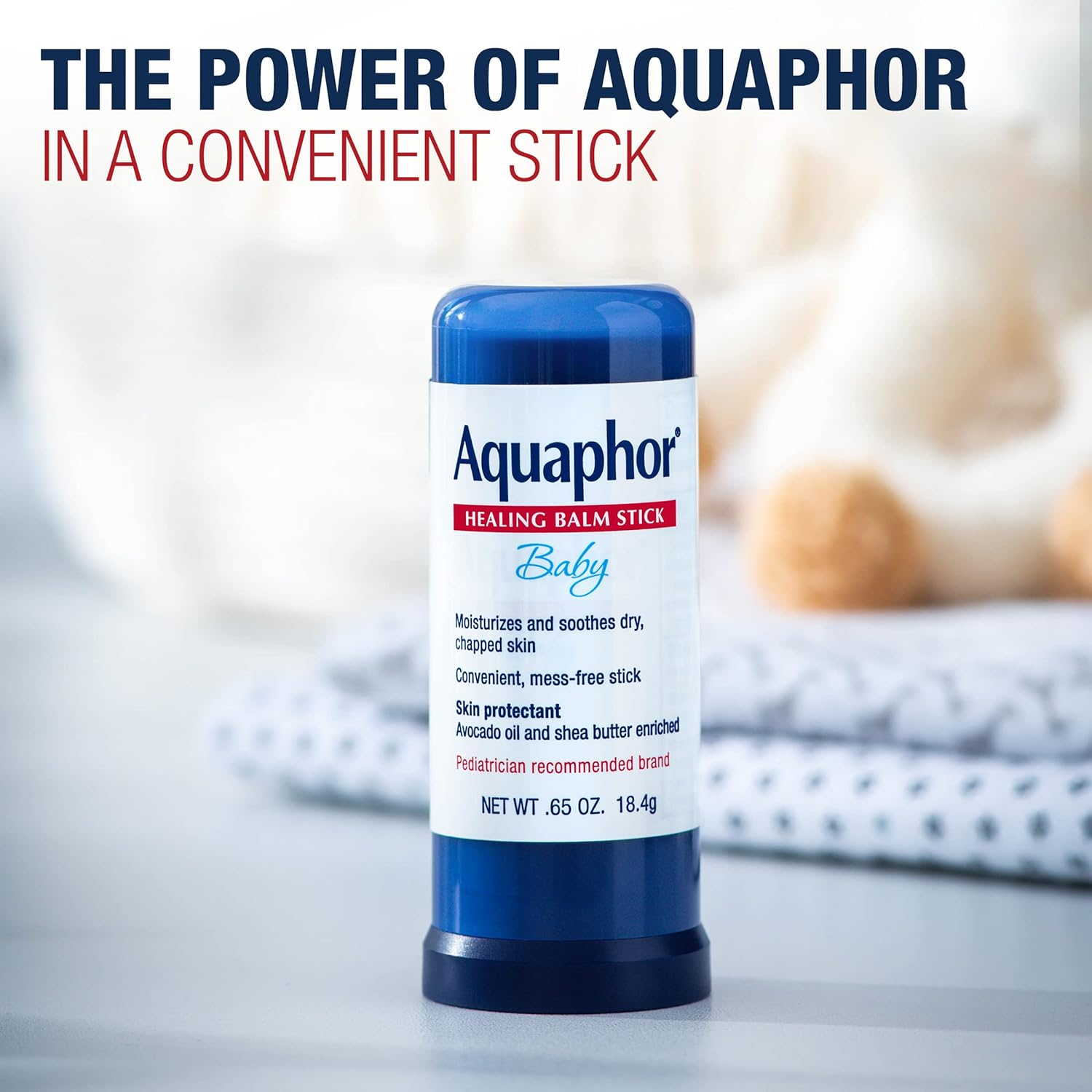 Bálsamo Reparador en Barra para Bebé con Aguacate 0.65 oz | Aquaphor
