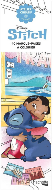 Separadores para Colorear Stitch | Hachette Heroes | Francia