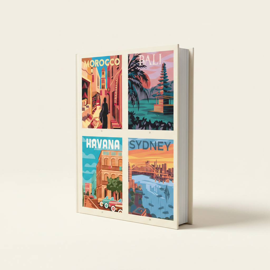 Libro de colorear Vuelta al Mundo| Mystery | Francia