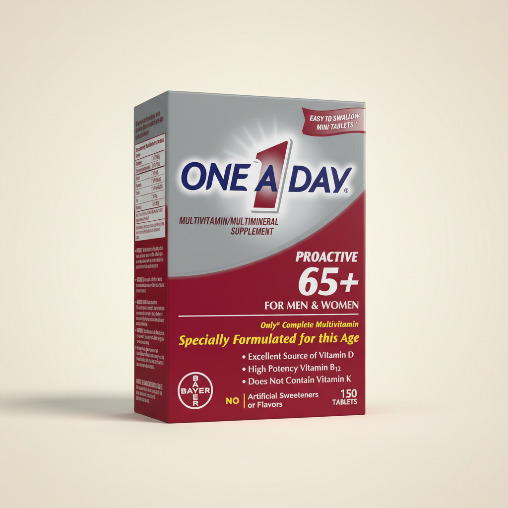Suplemento Para Adultos Mayores 65+ 150 Tabletas | One A Day