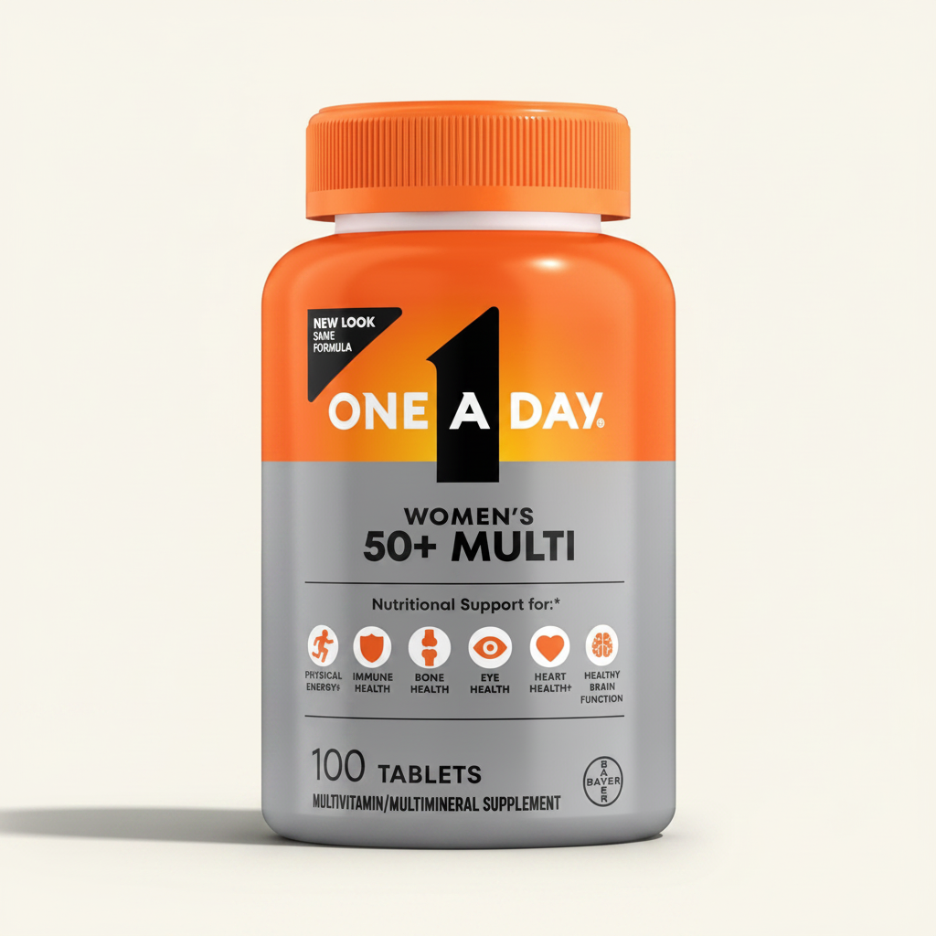 Suplemento Multivitamínico Para Mujeres 50+ 100 Tabletas | One A Day
