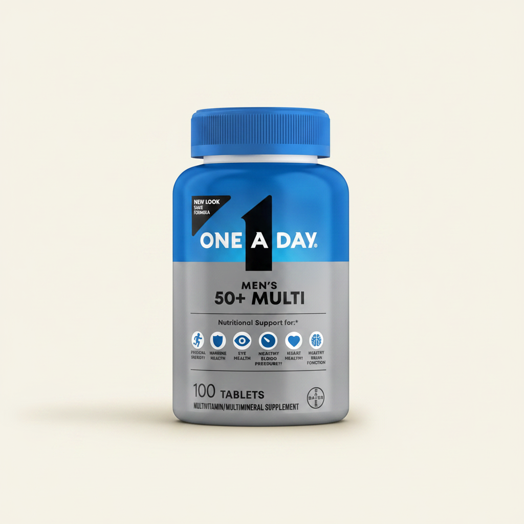 Suplemento Multivitamínico Para Hombres 50+ 100 Tabletas | One A Day
