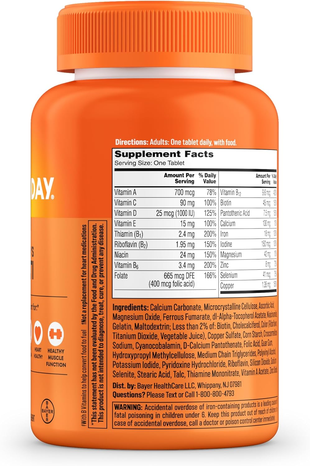 Suplemento Multivitamínico Para Mujeres 200 Tabletas | One A Day