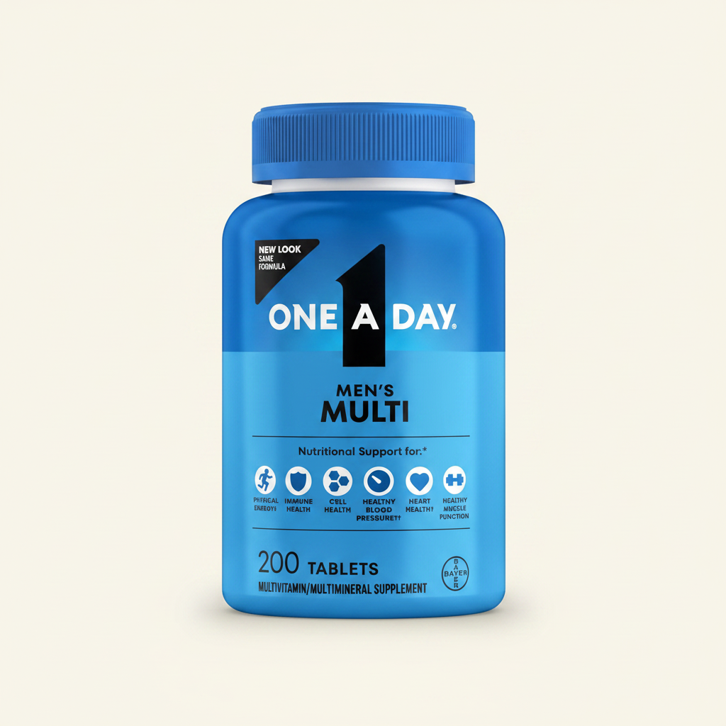 Suplemento Multivitamínico Para Hombres 200 Tabletas | One A Day