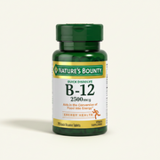 Suplemento Vitamina B12 2500 mcg 75 Tabletas De Disolución Rápida | Nature's Bounty