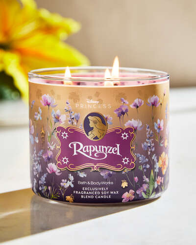 Rapunzel | Vela 3 Mechas | Bath and Body Works