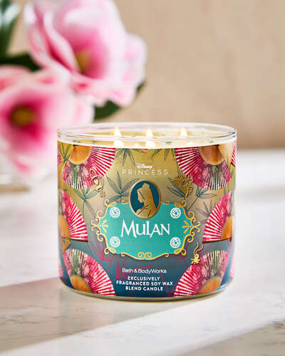 Mulan | Vela 3 Mechas | Bath and Body Works