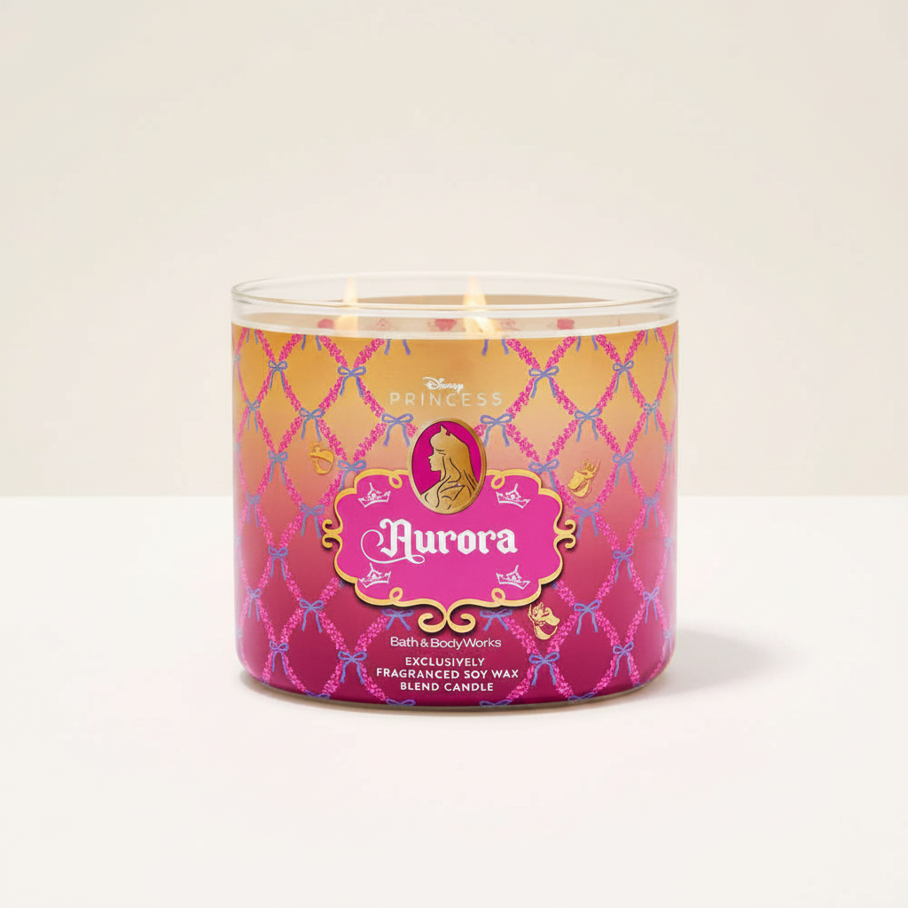 Aurora | Vela 3 Mechas | Bath and Body Works