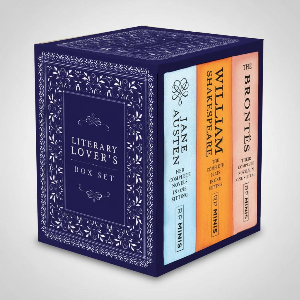 Literary Lover's Box Set | Set 3 mini libros - Inglés