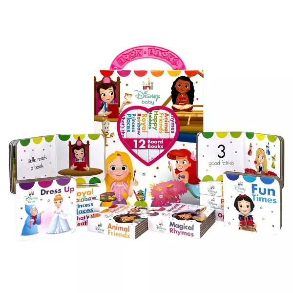 Set Bebes  | Disney Baby Princess | Ingles | 12 Libros