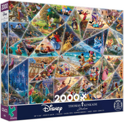Rompecabezas Collage Disney | Thomas Kinkade | 2000 Piezas