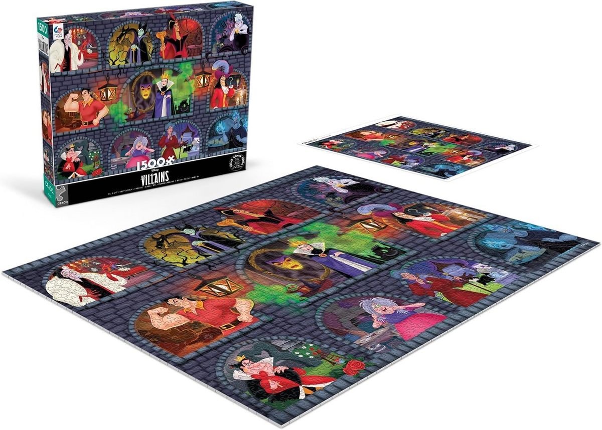 Rompecabezas Disney Villains | 1500 Piezas