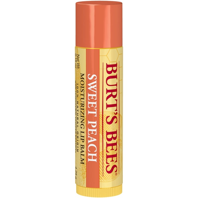 Balsamo Labial - Sabor Durazno Dulce - Burts Bees |