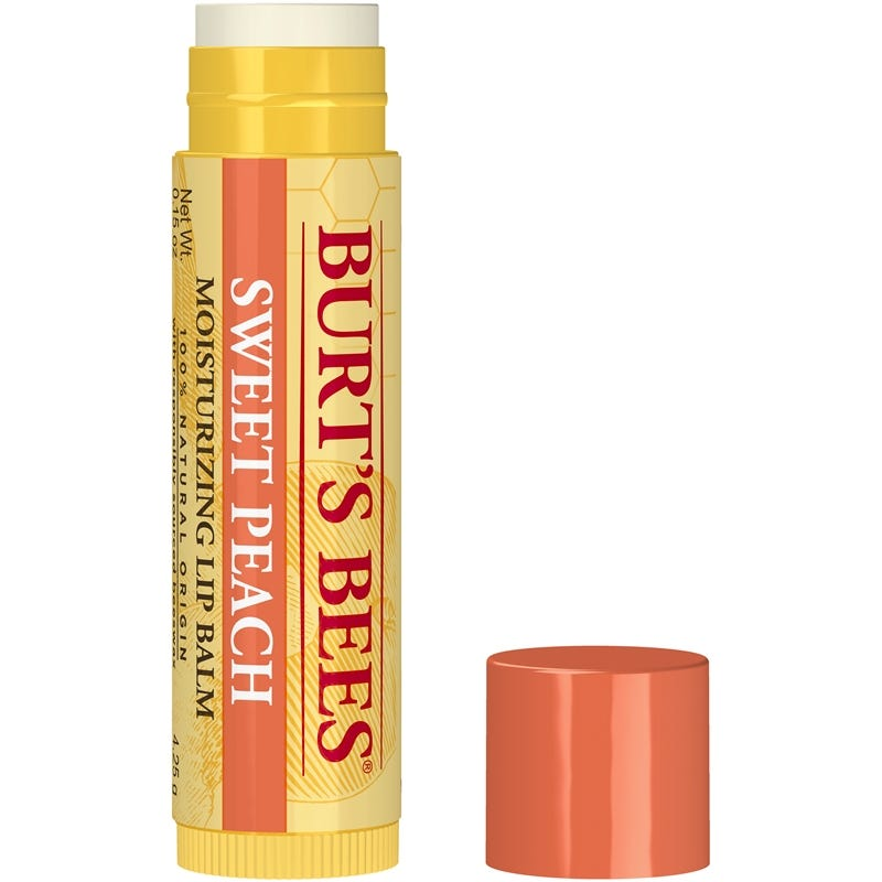 Balsamo Labial - Sabor Durazno Dulce - Burts Bees |