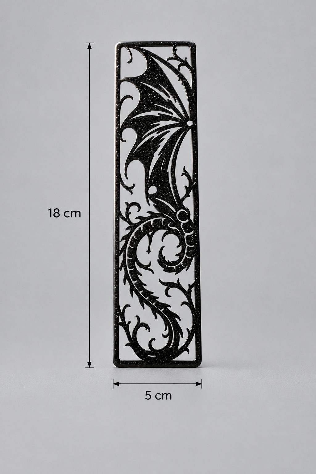 Separador Dragón Alado en Relieve