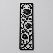 Separador de Rosas con Espinas en Relieve