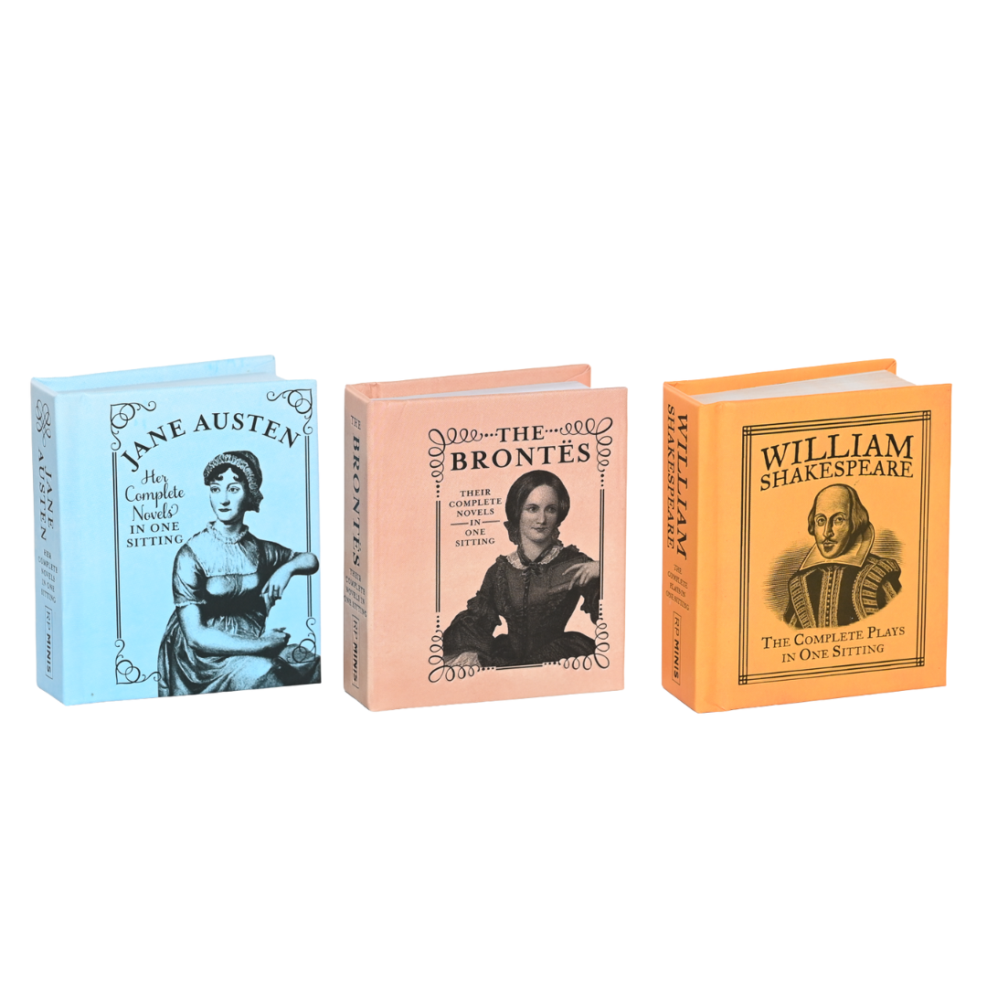 Literary Lover's Box Set | Set 3 mini libros - Inglés