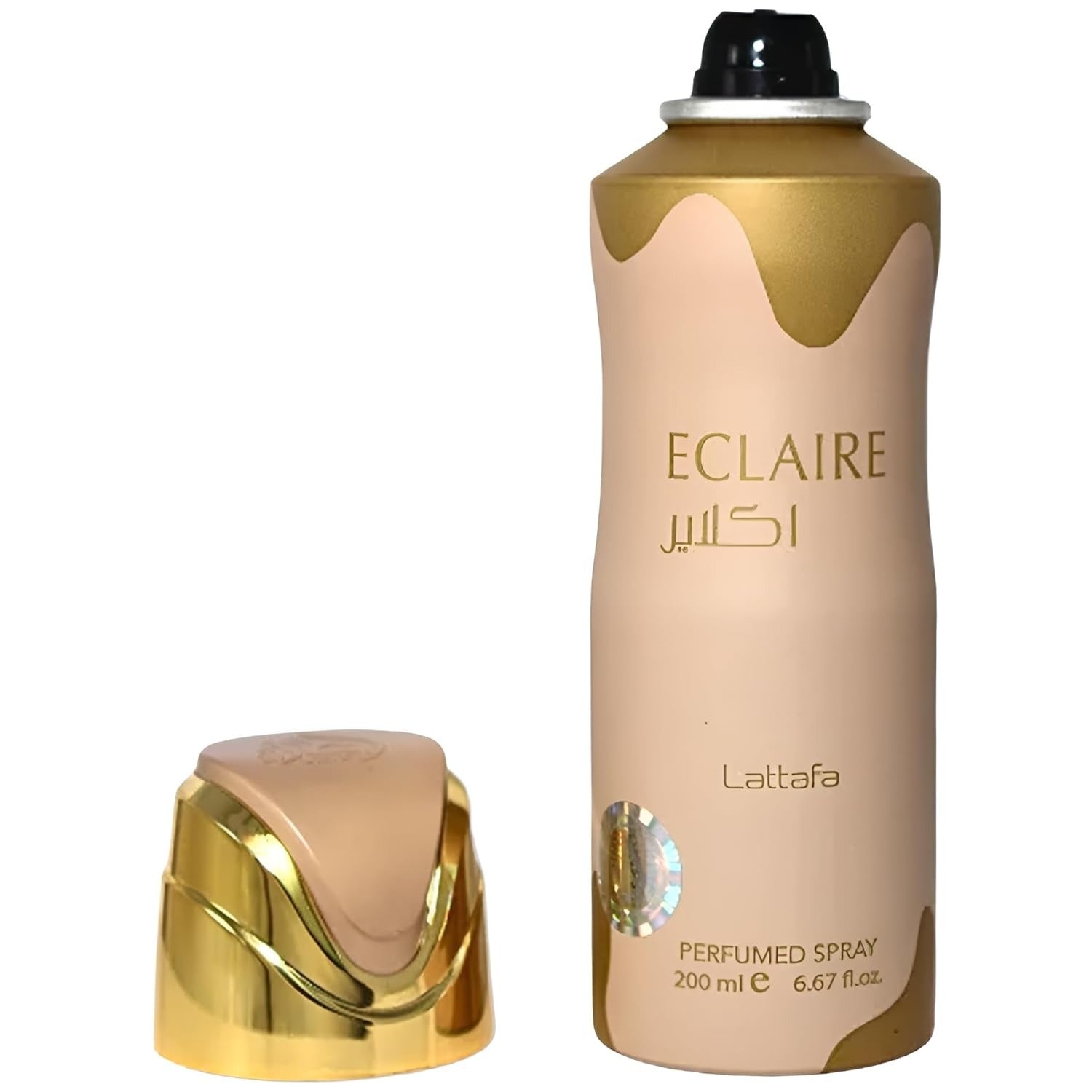 Desodorante Perfumado Eclaire Gourmand Floral 200 ml | Lattafa