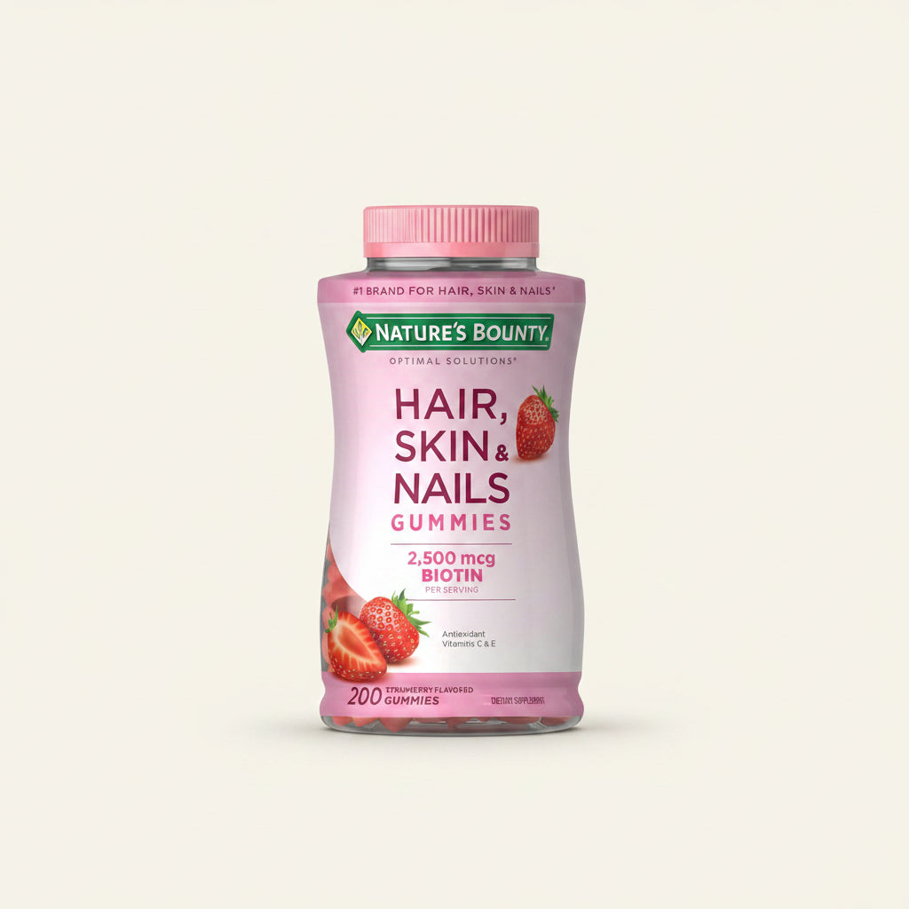 Gomitas de Biotina 2500 mcg 200 Gummies | Nature’s Bounty - Suplemento