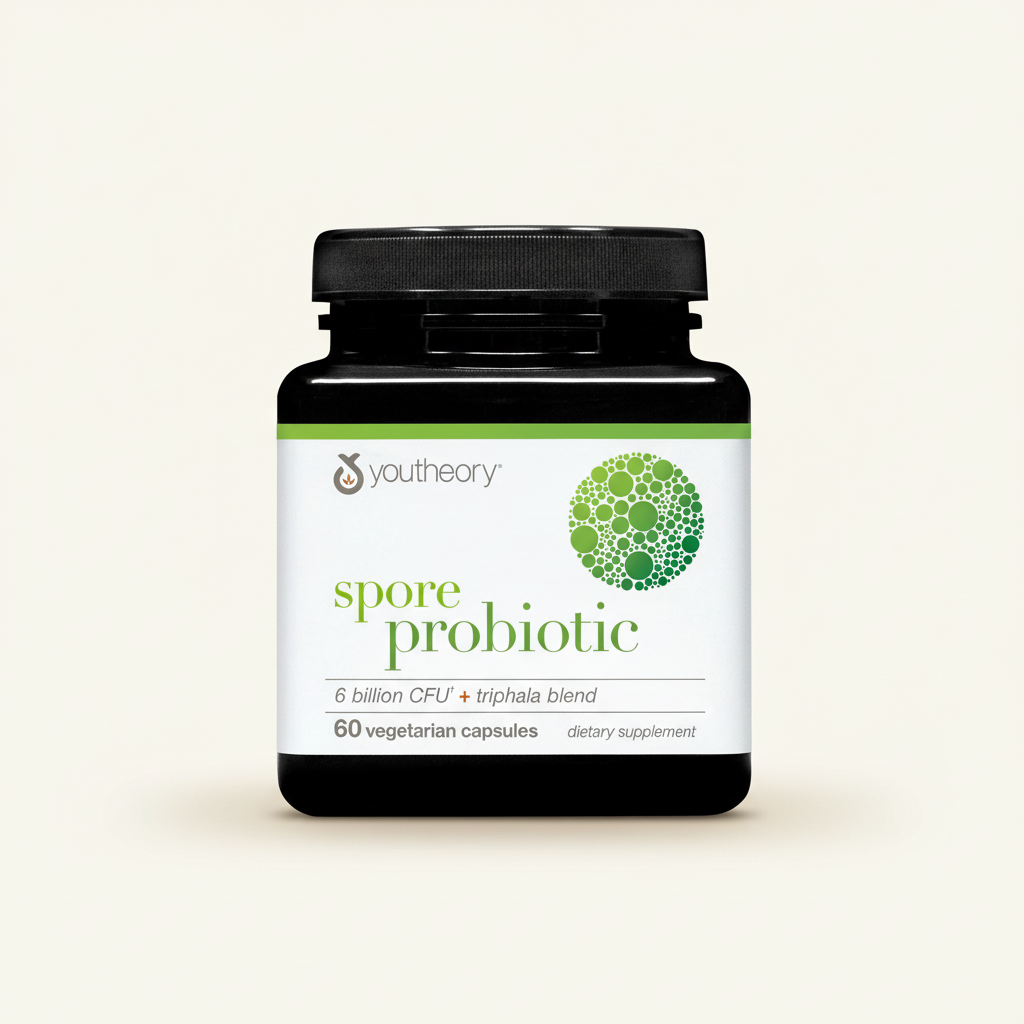 Suplemento Digestivo Probiótico + Triphala 6 billion CFU 60 cápsulas | Youtheory