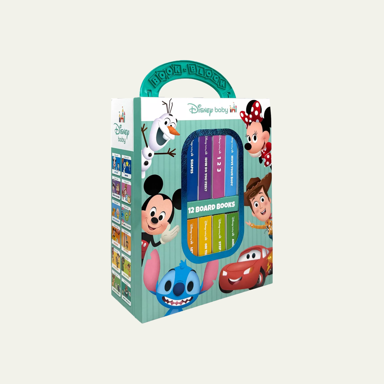 Disney Baby Book Block | Ingles | 12 Libros