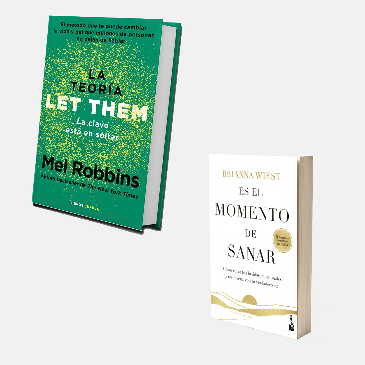Club de lectura | Kit Septiembre | La teoria de Let Them. La clave esta en soltar | Mel Robbins & Es el momento de sanar | Brianna Wiest