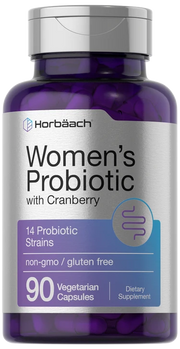 Probiótico para mujeres | 90 cápsulas | Horbaach
