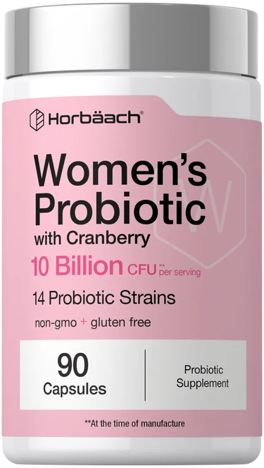 Womens probiotics con arandano | 90 capsulas | Horbaach