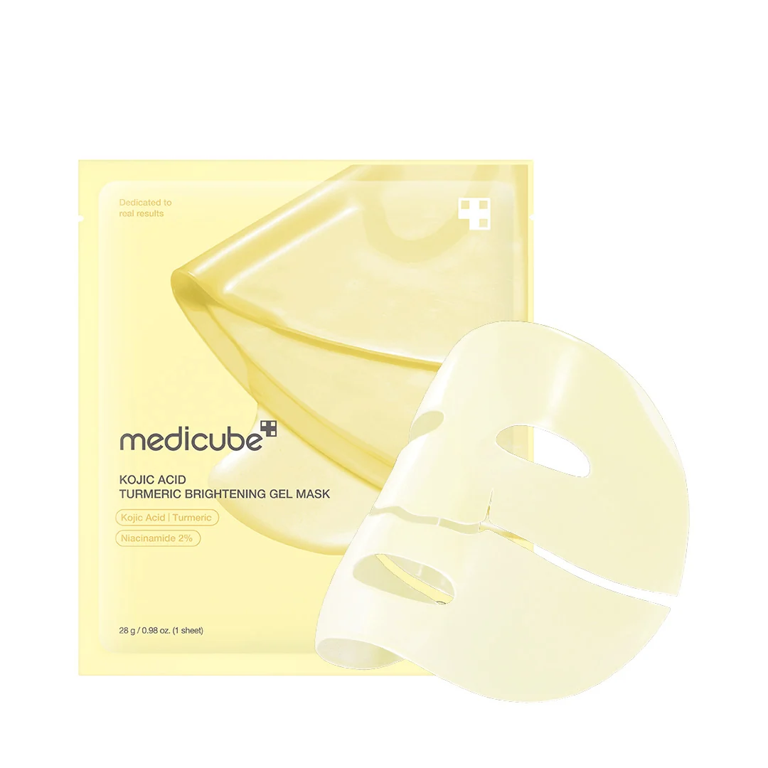 Mascarilla Facial en Gel Iluminadora con Ácido Kójico y Curcuma | Medicube