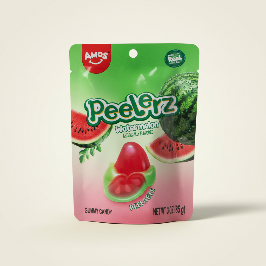 Peelerz – Gomitas pelables - Sandia |  3 oz