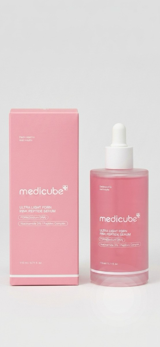 Medicube Ultra Light PDRN Pink Peptide Serum 110 ml con caja