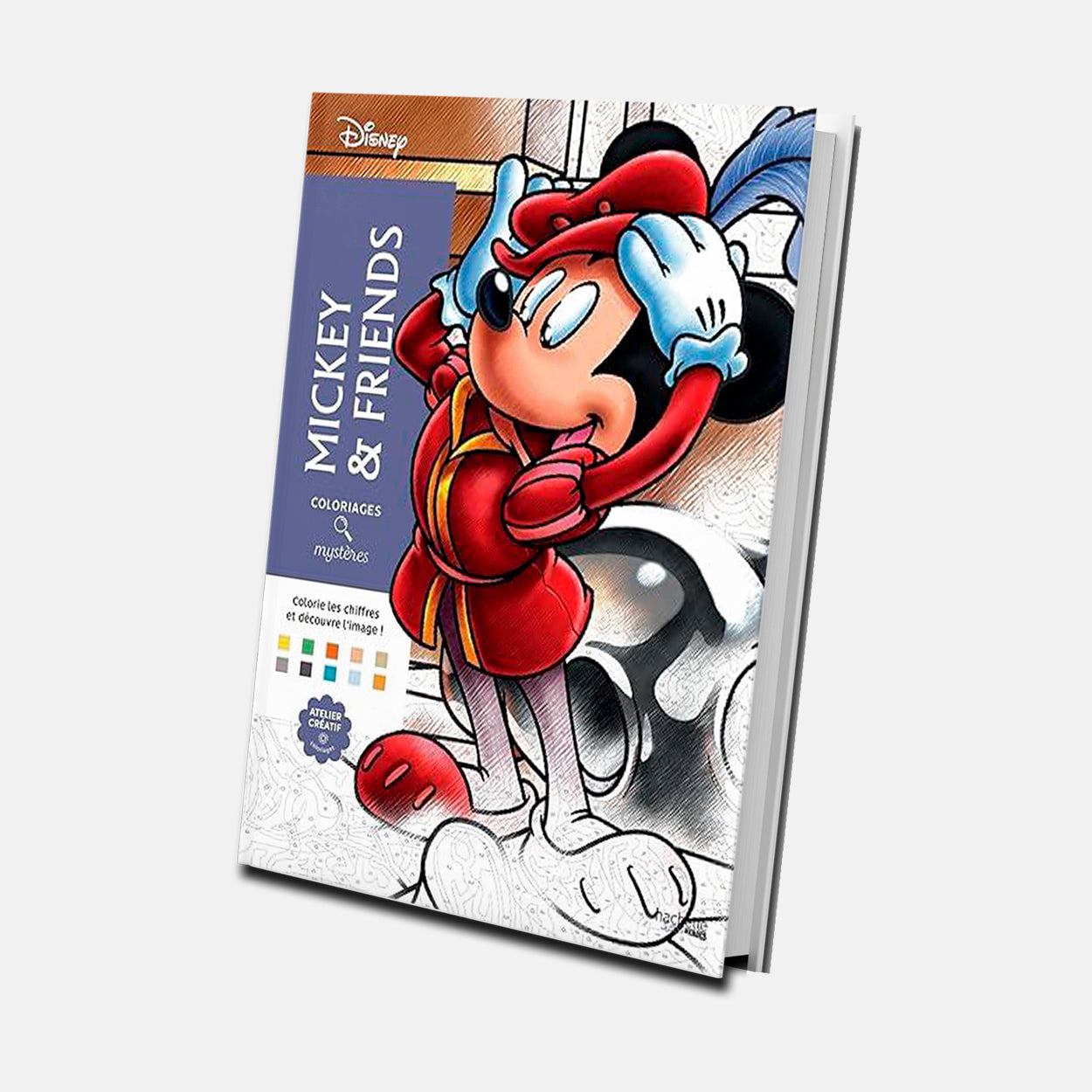 Libro para colorear | Mickey and friends | Mickey Mouse | Francia
