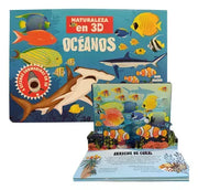 Libro Pop-Up Naturaleza en 3D: Océanos
