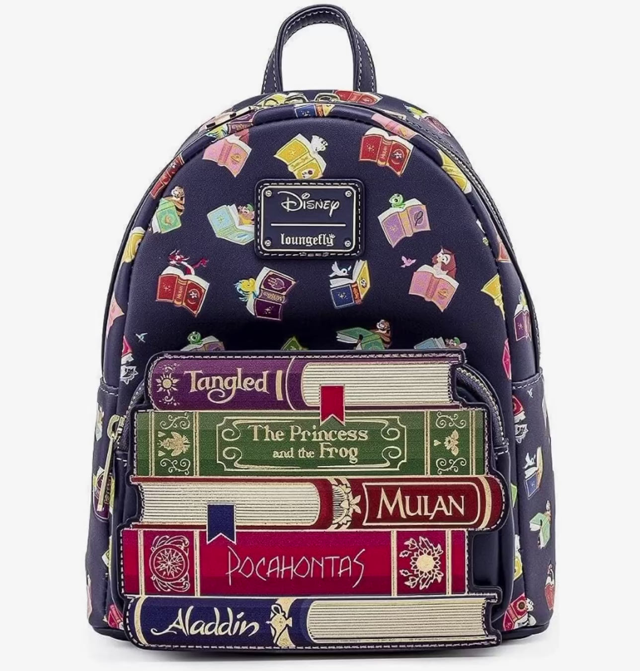 Cargar vídeo: Loungefly Disney Princess Books | Disney - Bolso
