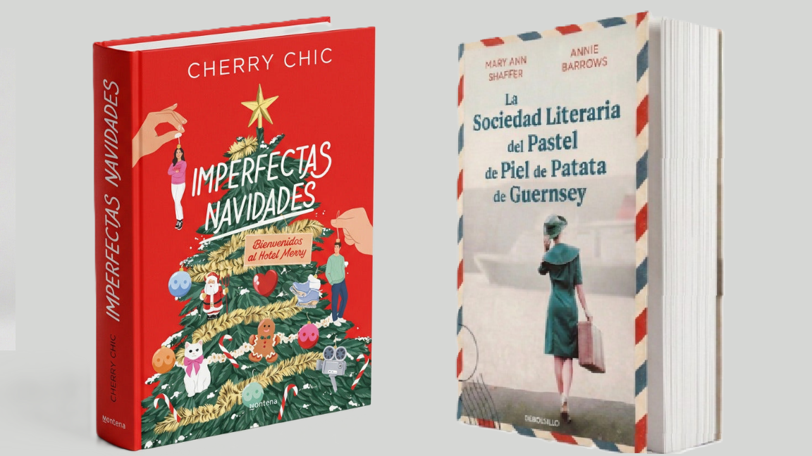 Club de lectura | Kit Diciembre Duo | Imperfectas Navidades | Cherry Chic | La sociedad literaria del pastel de piel de patata de Guernsey | Marry Ann Shaffer
