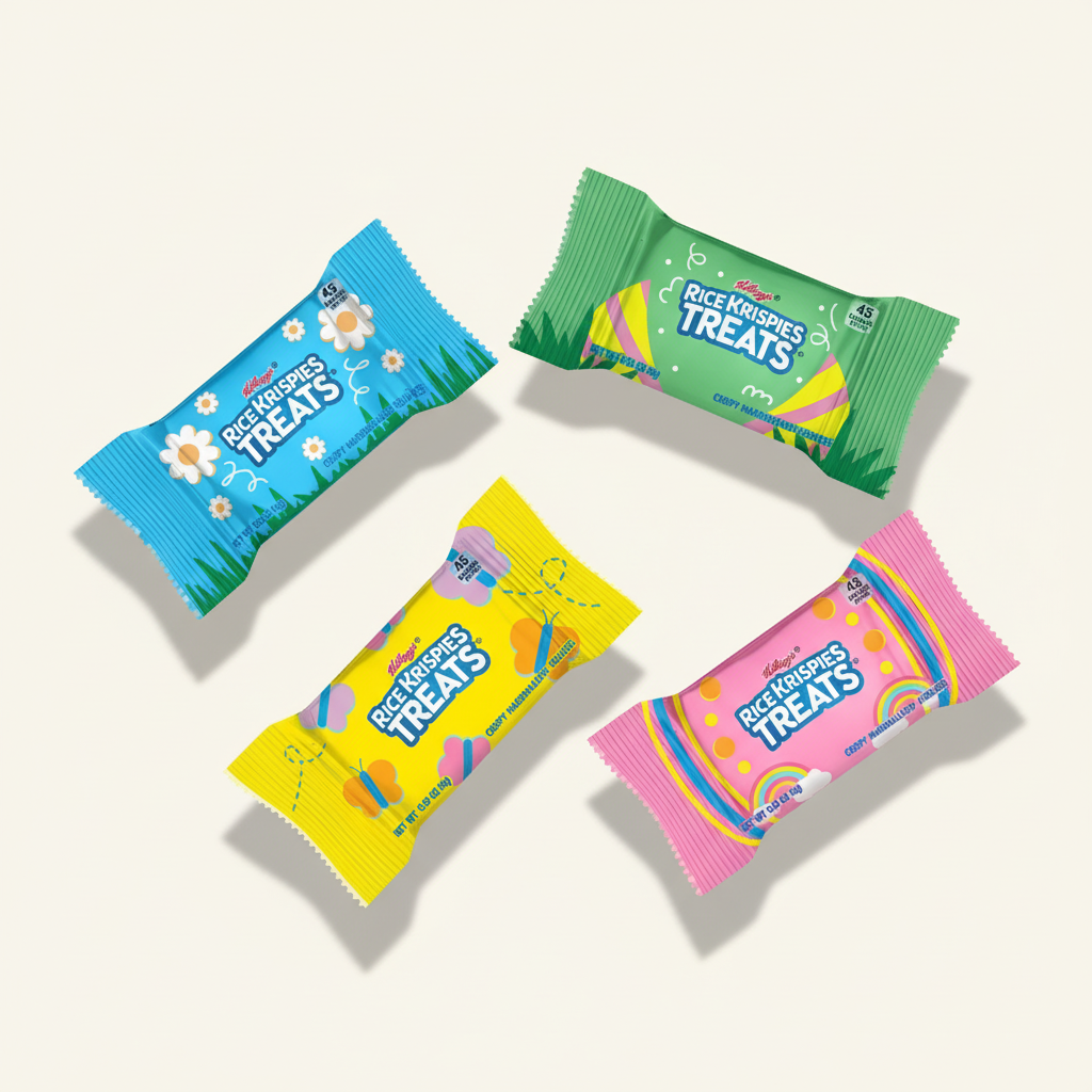 Barrita Rice Krispies Treats Hoppin’ Minis Marshmallow | Kellogg’s | Unidad